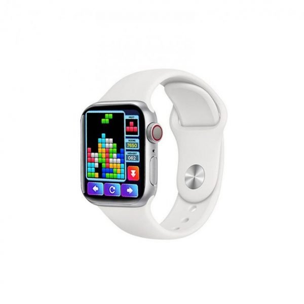 U88 Smart Watch with Body Temperature & Gaming Blood pressure-Massages Compatible Android and iOS Silver Color