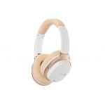 HZ-BT830 Wireless Bluetooth Headset - Microphone - FM Radio - Memory Card Slot - Foldable Compatible with mobile and computer - Gold & White