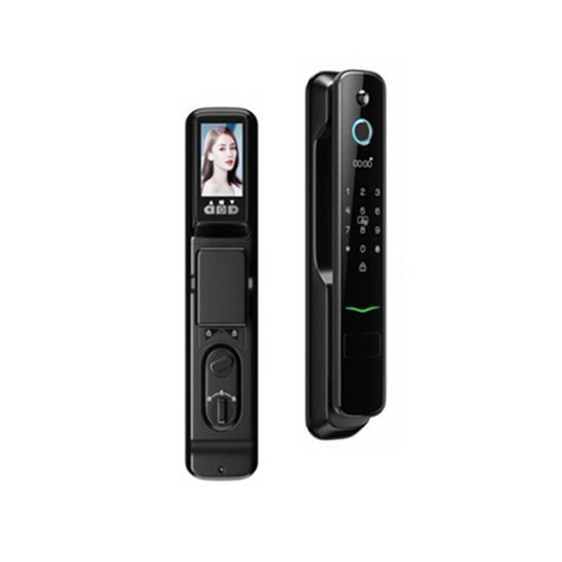 cncfgj-1 Smart Lock for all Doors that works with fingerprint, password, key and code and can be controlled through the mobile - 9009m - Image 1