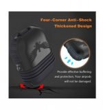 Protective Silicone AirPods Case with hook Black color - UN-309 - Image 5
