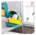 Dish Drainer With removable dish holder - MN06 - Dark Green - Image 4
