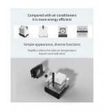 Mini Portable Air Cooler - USB - Lighting - Cooling Fan Speeds for Home and Office - Image 4