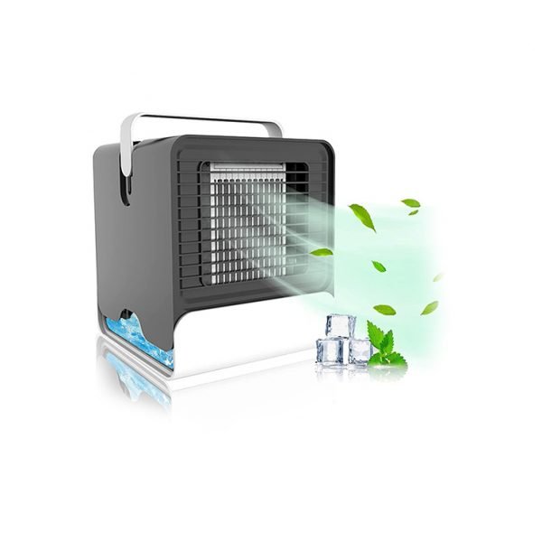 Mini Portable Air Cooler - USB - Lighting - Cooling Fan Speeds for Home and Office