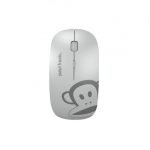 Rechargeable Mouse Bluetooth & Wireless - Silent to eliminate clicking sounds - Paul frank - Silver