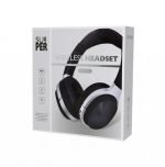 HZ-BT830 Wireless Bluetooth Headset - Microphone - FM Radio - Memory Card Slot - Foldable Compatible with mobile and computer - Black & Silver - Image 2