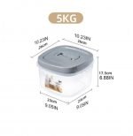 Cereal Storage unit for Kitchen multipurpose - MN02 - 5kg Capacity - Image 2