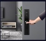 Smart Lock for all Doors that works with fingerprint, password, key and code and can be controlled through the mobile – B13 - Image 12