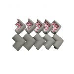 Corner Guards Ultra Soft For Your Child's Safety, Set of 10 Pieces - Gray