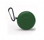 Protective Silicone For Huawei Freebuds3 Case with hook Green - UN-303