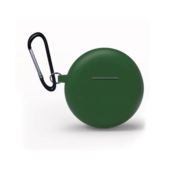 Protective Silicone For Huawei Freebuds3 Case with hook Green - UN-303