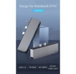 WiWU M X Pro 5-in-1 USB-C Hub Adapter For HUAWEI MateBook X Pro - Image 3