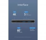 WiWU M X Pro 5-in-1 USB-C Hub Adapter For HUAWEI MateBook X Pro - Image 4