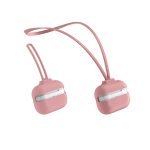 Silicone Protective Case with strap set for AirPods Pro Pink - UN-307