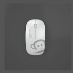 Rechargeable Mouse Bluetooth & Wireless - Silent to eliminate clicking sounds - Paul frank - Silver - Image 5