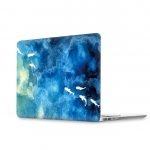 Protective Cover Ultra Thin Hard Shell 360 Protection For Macbook Pro Retina 13.3 inch A1425 - A1502 /  Multi Color (Sea & Fish)