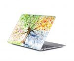 Protective Cover Ultra Thin Hard Shell 360 Protection For Macbook New Pro 15.4 inch A1707 / A1990 – Multi Color (Tree)