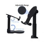 Desktop Foldable Stand For Mobile - UN-53 - Black - Image 11