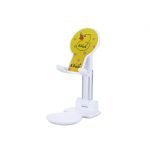 Desktop Foldable Stand For Mobile - MultiColor 6 - UN-53 - White