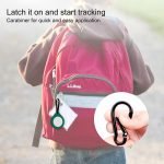 ⁦جراب سيليكون للاير تاج AirTag - أخضر⁩ - الصورة ⁦9⁩
