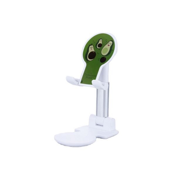 Desktop Foldable Stand For Mobile - MultiColor 5 - UN-53 - White