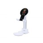 Desktop Foldable Stand For Mobile - MultiColor 14 - UN-53 - White