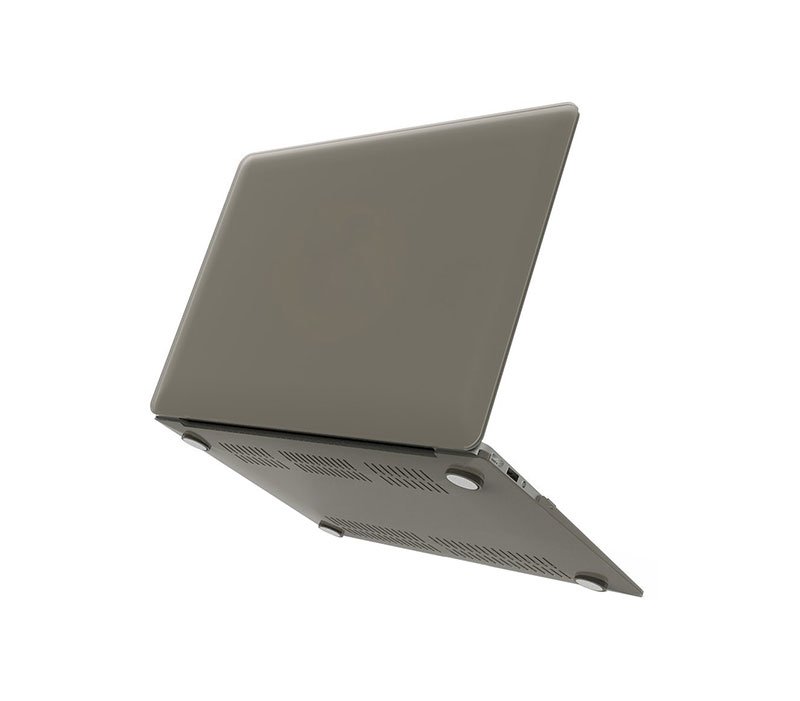 light-gray Protective Cover Ultra Thin Hard Shell 360 Protection For Macbook Pro Retina 15.4 inch A1398 – Light Grey Color - Image 1