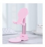 Desktop Foldable Stand For Mobile - UN-53 - Pink - Image 7