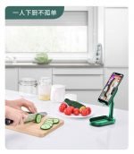 Desktop Foldable Stand For Mobile - FN01 - White - Image 2