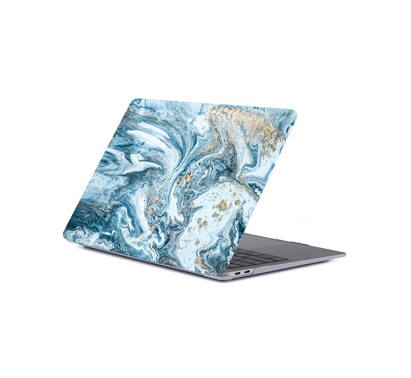 13 Protective Cover Ultra Thin Hard Shell 360 Protection For Macbook New Pro 13 inch A1706 – A1708 – A1989 – A2159 – A2289 – A2251 – A2338 – Marble Multi Color - Image 1