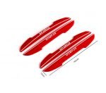 Car Door Protection 4 Pieces Bumper Set for all Cars - 6118 - Red - Image 2