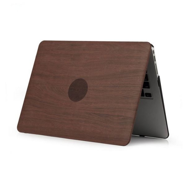 Protective Cover Ultra Thin Hard Shell 360 Protection For Macbook Pro 15.4 inch  A1707 / A1990  / Wood Multi  Color