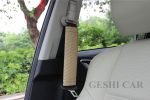 Leather car seat belt pouch suitable for all types of cars - RS01 - Beige - Image 4