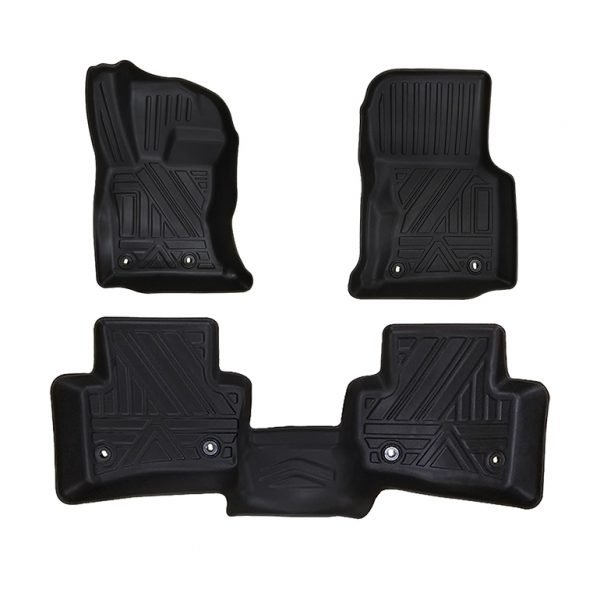 New shape 9D pedal for Land Rover Velar 2017-2020 (3 pieces) / Black color