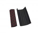 Decorative car seat belt pouch suitable for all Cars - AW-11 - Black & Red - Image 3