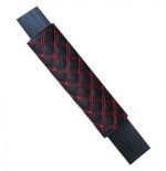 Decorative car seat belt pouch suitable for all Cars - AW-11 - Black & Red - Image 4
