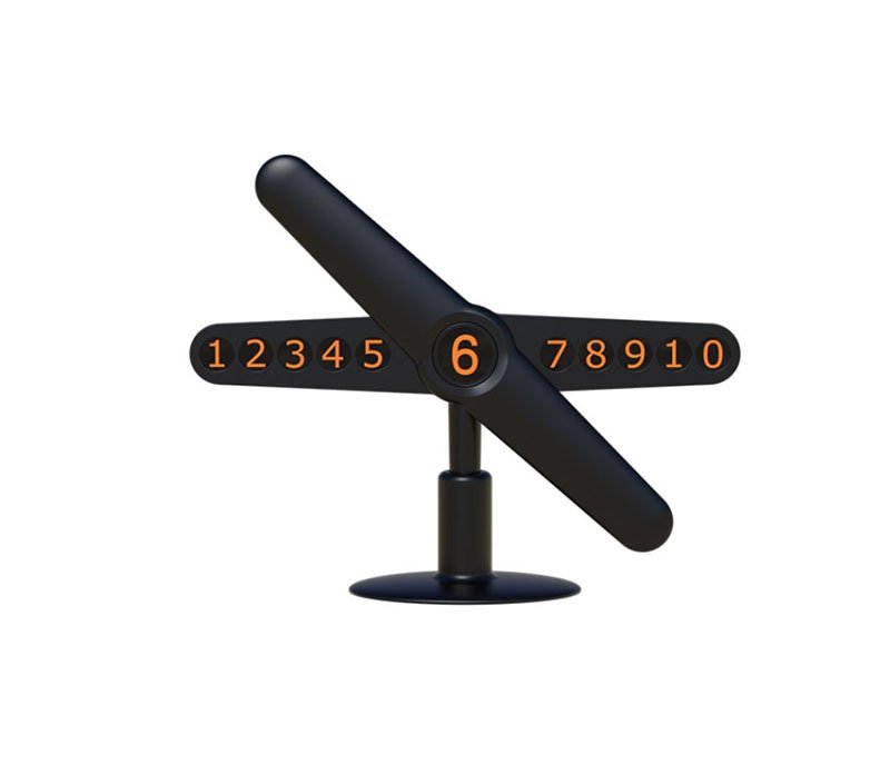 dfchftgh (4) Holder for your Phone numbers for Car install on Car dashboard - 3R-2167 - Image 1