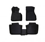 New shape 9D pedal for BMW X1 2016-2020 (3 pieces)  / Black color