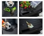 New shape 9D pedal for BMW X5 2019-2020 (3 pieces)  /  black color - Image 7