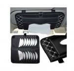 Car Tissue Holder and CD Organizer installed in the car sunshade  - AW-12 - Black & White - Image 4