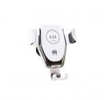 Wireless Charger Mobile holder For car compatible All mobile phones charge wireless - PT01 - White