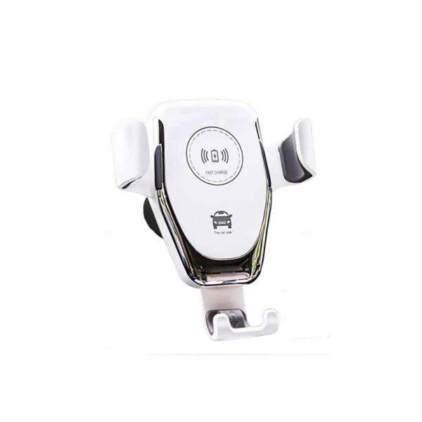 Wireless Charger Mobile holder For car compatible All mobile phones charge wireless - PT01 - White