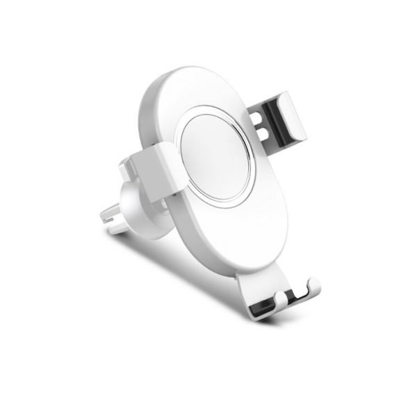 Wireless Charger Mobile holder For car compatible All mobile phones charge wireless - PL130 - White