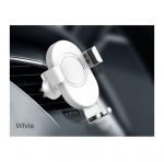 Wireless Charger Mobile holder For car compatible All mobile phones charge wireless - PL130 - White - Image 4
