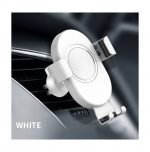 Wireless Charger Mobile holder For car compatible All mobile phones charge wireless - PL130 - White - Image 6