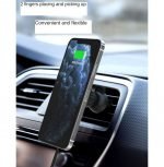 Wireless Magnetic Car Charger 15W Fast Charging Compatible iPhone 12, iPhone 12 Pro and iPhone 12 Pro Max - 968 - Black - Image 5