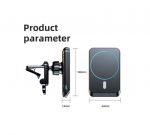 Wireless Magnetic Car Charger 15W Fast Charging Compatible iPhone 12, iPhone 12 Pro and iPhone 12 Pro Max - 969 - Black - Image 6