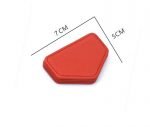 Magnetic stopper for car seat belt to install the belt as desired for all cars - TR100 - Red - Image 5