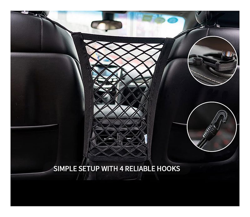 fdjhftj (2) Car Organizer and Mesh Expandable Barrier for all Car - CCM01 - Image 1
