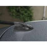 Ariel fin with transmitter booster to boost the radio signal for all cars - AT01 - Black