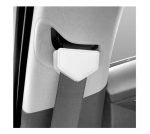 Magnetic stopper for car seat belt to install the belt as desired for all cars - TR100 - White